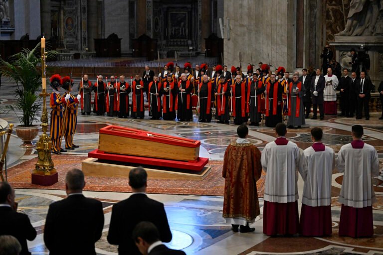 Pope Francis lies in state at St. Peter’s Basilica as thousands pay their respects