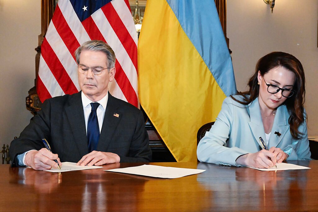 U.S. and Ukraine sign long-awaited minerals deal to rebuild Kyiv and repay aid