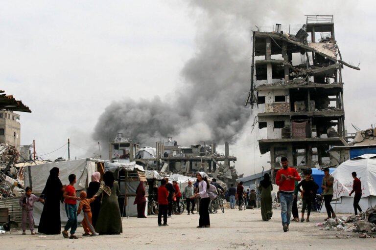 Israeli military strikes kill scores in Gaza, Palestinian medics say