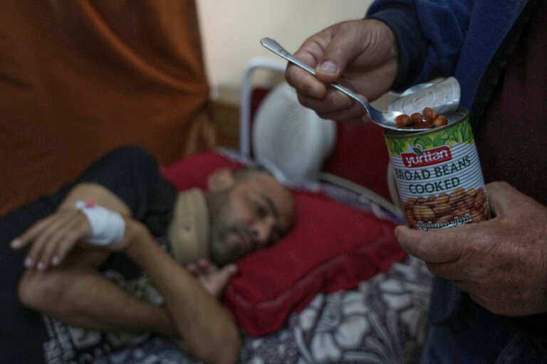 Israel’s blockade means Gaza’s hospitals cannot provide food to recovering patients