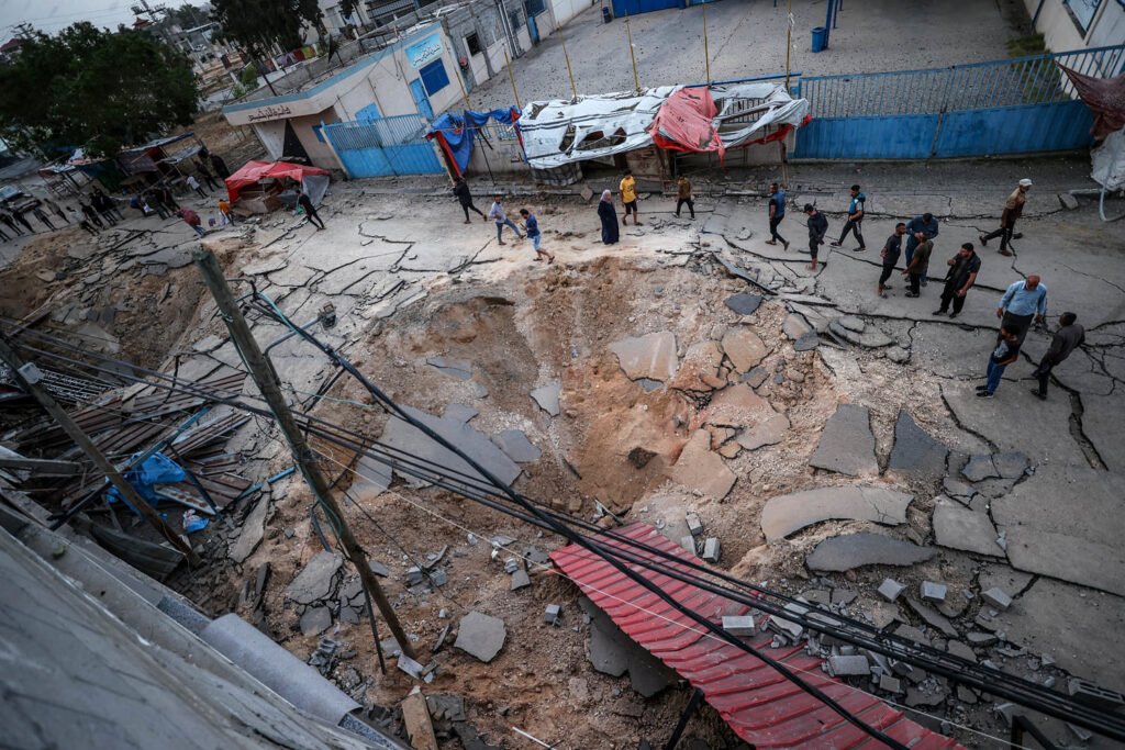 Accused of making starvation a ‘bargaining chip,’ Israel launches another wave of strikes on Gaza Accused of making starvation a ‘bargaining chip,’ Israel launches another wave of strikes on Gaza
