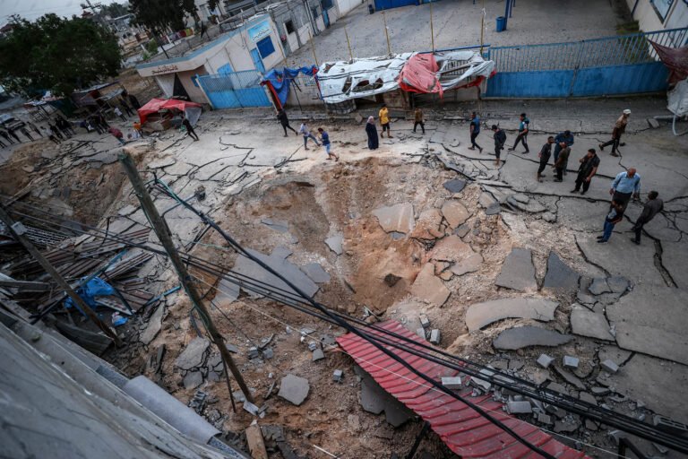 Accused of making starvation a ‘bargaining chip,’ Israel launches another wave of strikes on Gaza