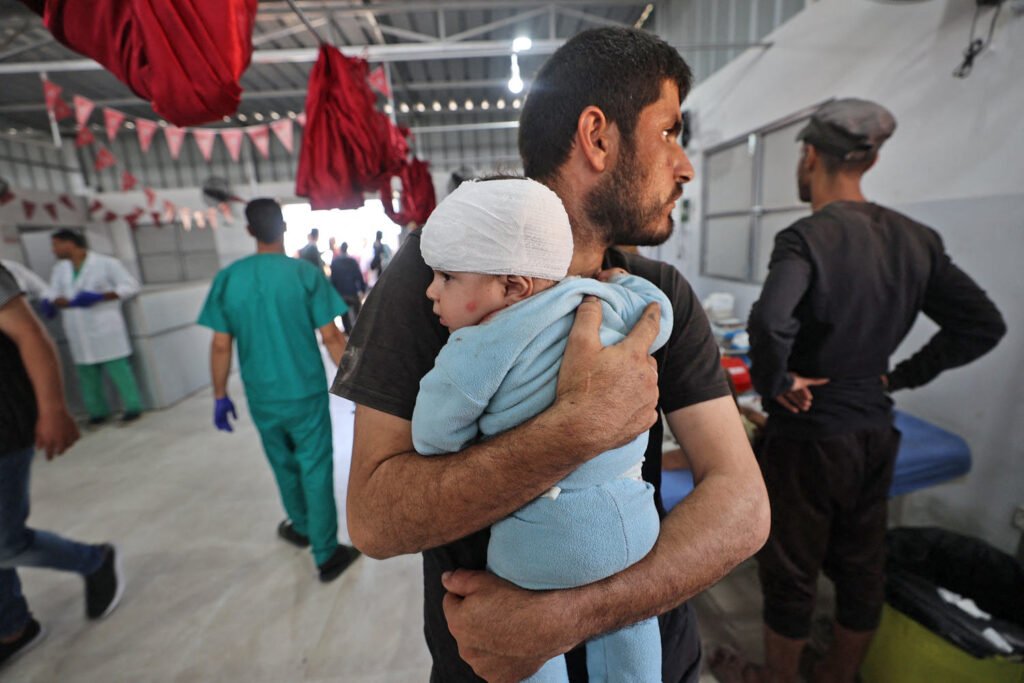 Crushed by Israeli missile strikes, Gaza’s hospitals are barely functioning Crushed by Israeli missile strikes, Gaza’s hospitals are barely functioning