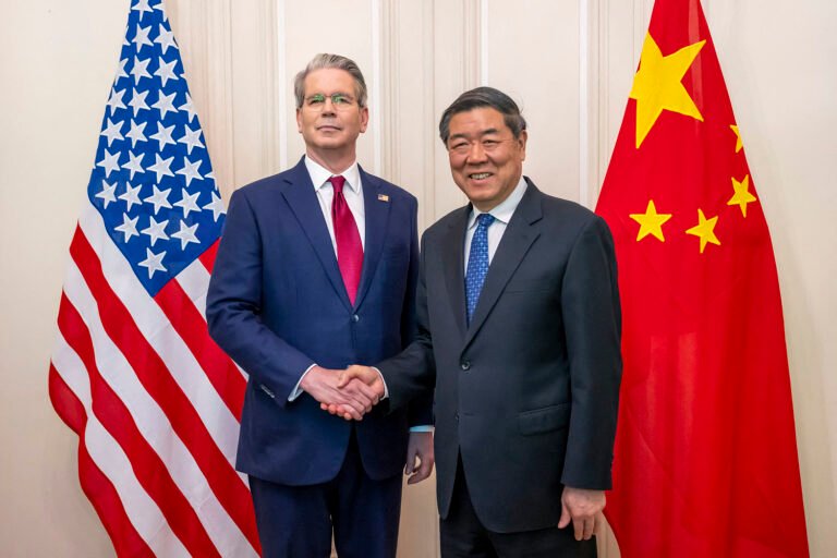 Senior U.S. and Chinese envoys meet for showdown trade talks in London