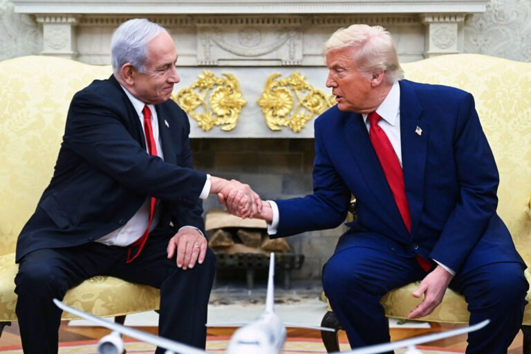 Trump brands Netanyahu’s corruption trial a ‘witch hunt,’ calls for it to be canceled
